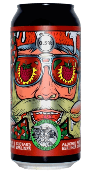 Raspberry & Custard Christmas Berliner