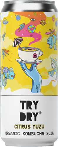 Citrus Yuzu Organic Kombucha Soda