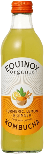 Equinox Peach & Turmeric Kombucha