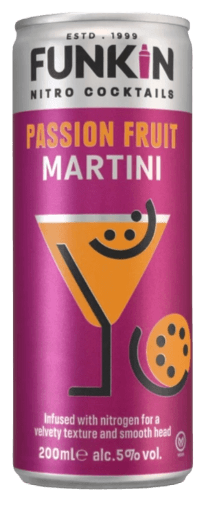 Alcohol Free Passion Fruit Martini Nitro Can