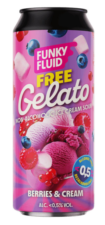 Free Gelato: Berries & Cream