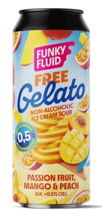 Free Gelato: Passionfruit, Mango & Peach