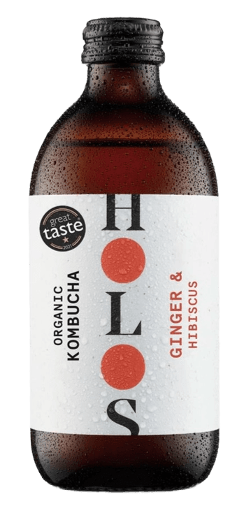 Ginger & Hibiscus Organic Kombucha