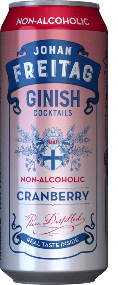 Non-Alcoholic Ginish & Cranberry
