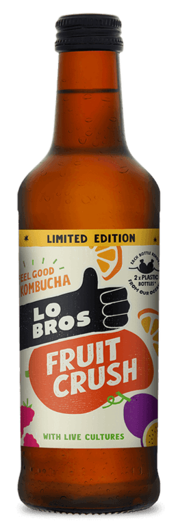 Limited Edition Fruit Crush Kombucha