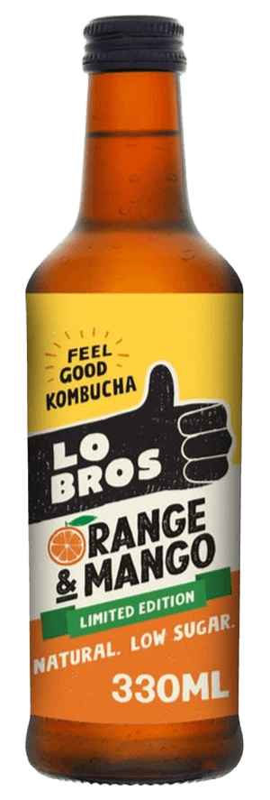 Limited Edition Orange & Mango Kombucha